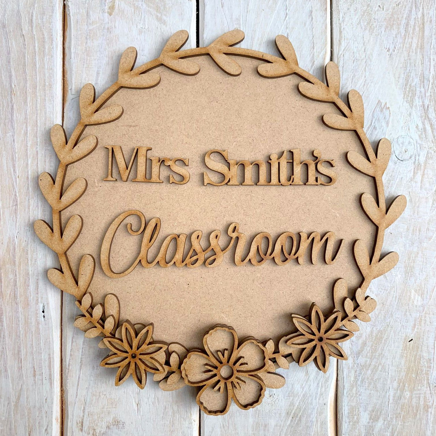 Laurel 2 Layered Hoop Kit Backboard Teacher Classroom