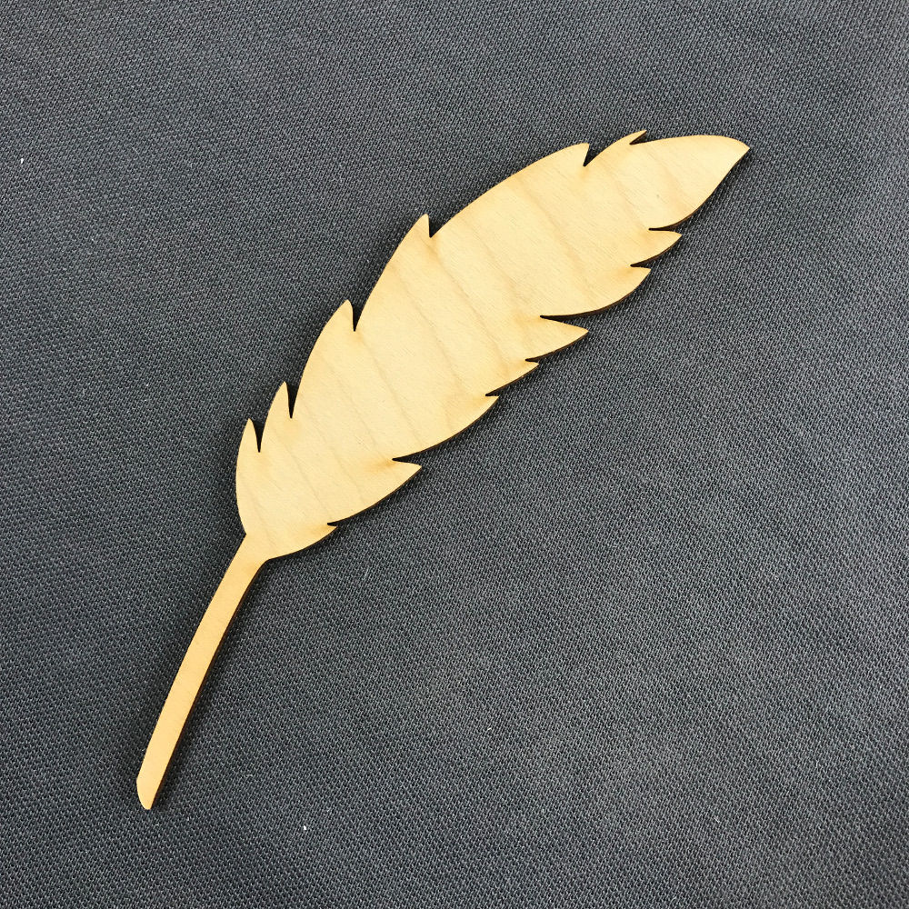 Plywood 10 Pack Shape Feather