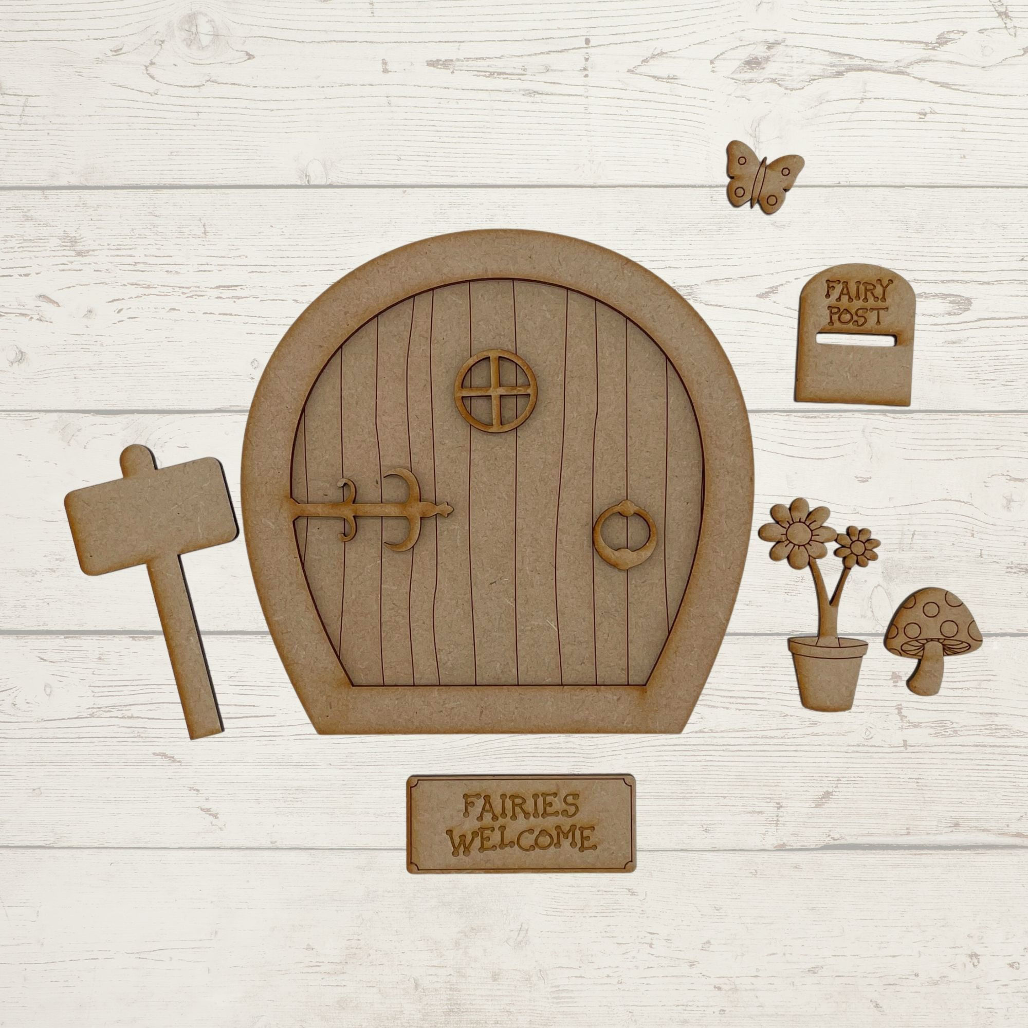 MDF Fairy Door R