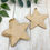 Thumbnail: MDF Christmas Decoration with Hole 10cm 5 Pack Star