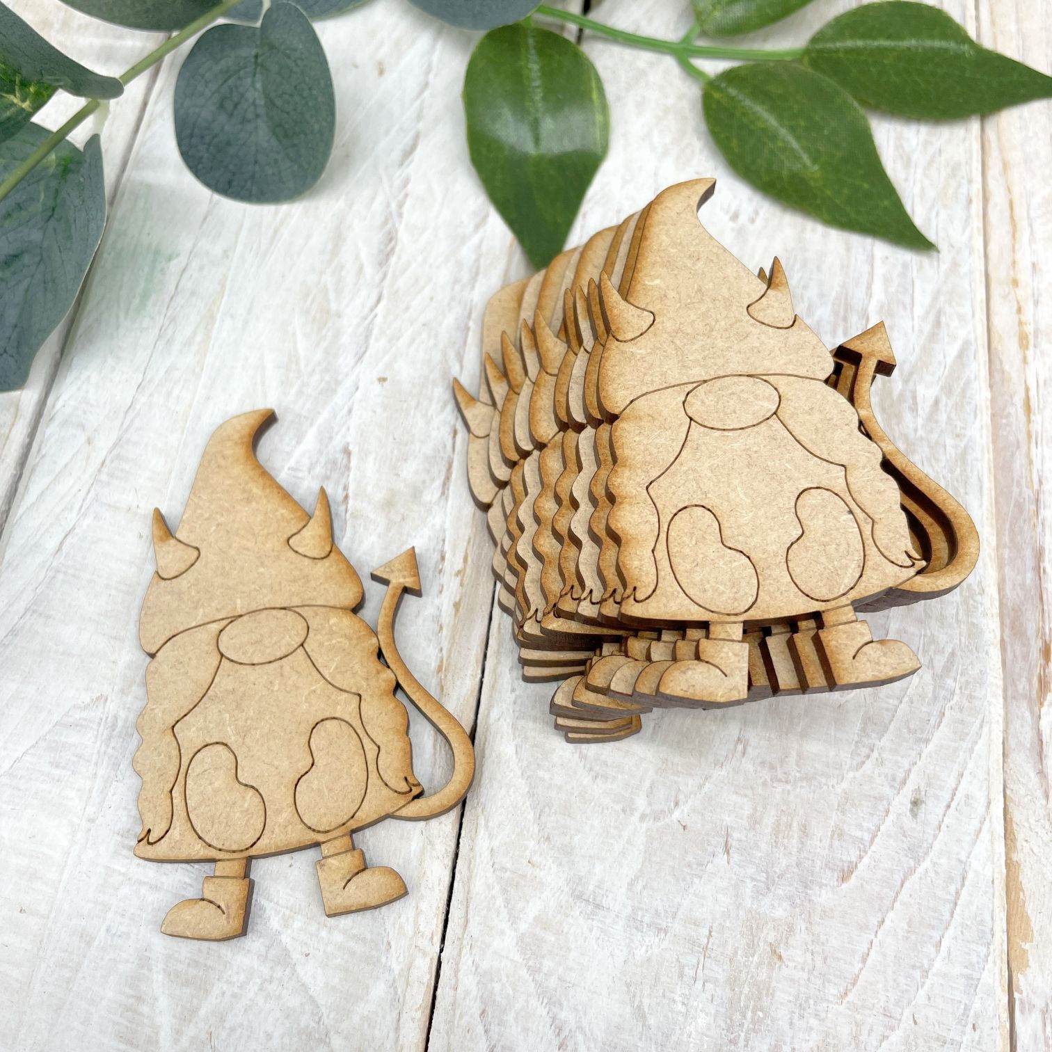 MDF Gnome Girl Devil 10 Pack