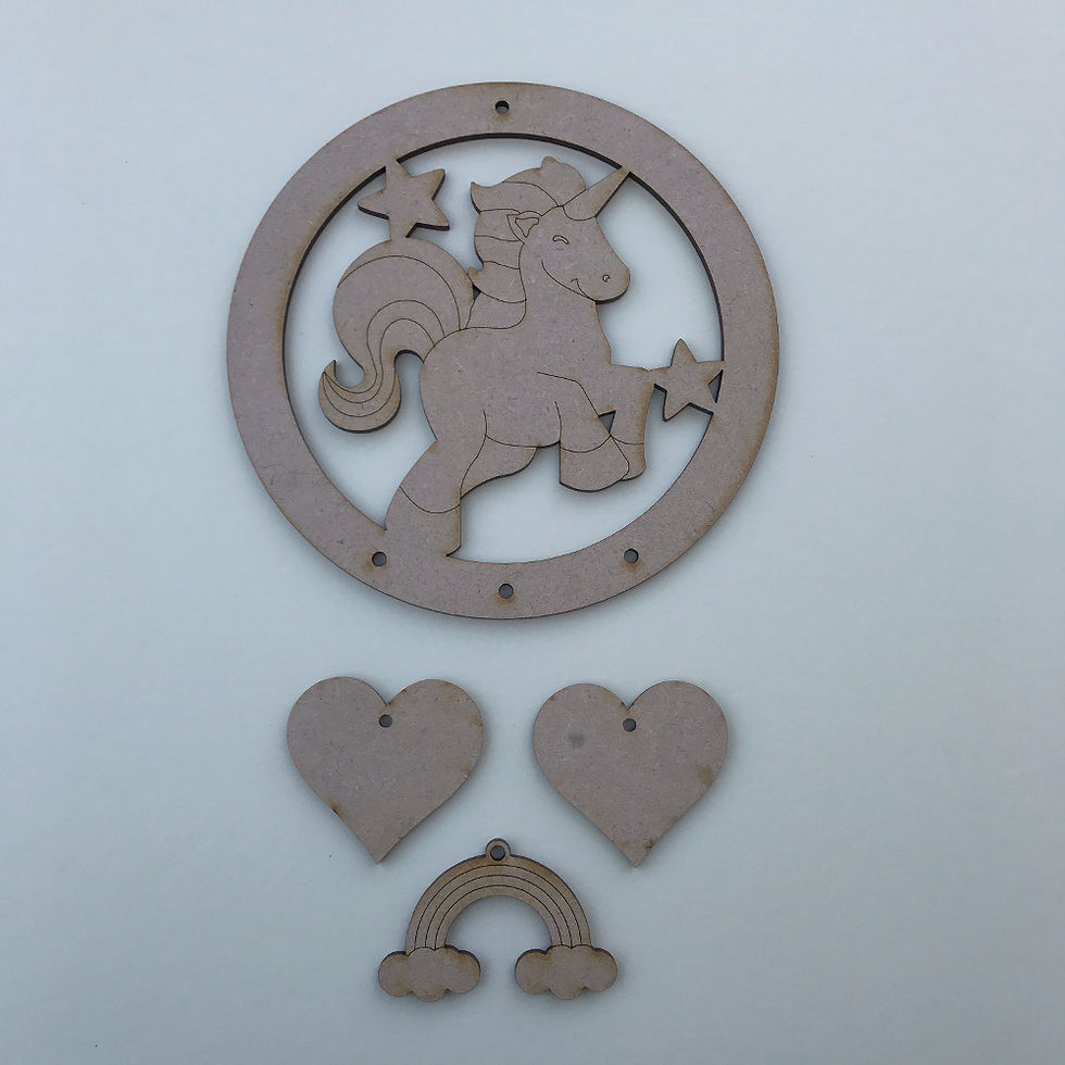 Dream catcher Unicorn C