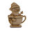 Thumbnail: Layeryed Cute Character in Mug on Stand