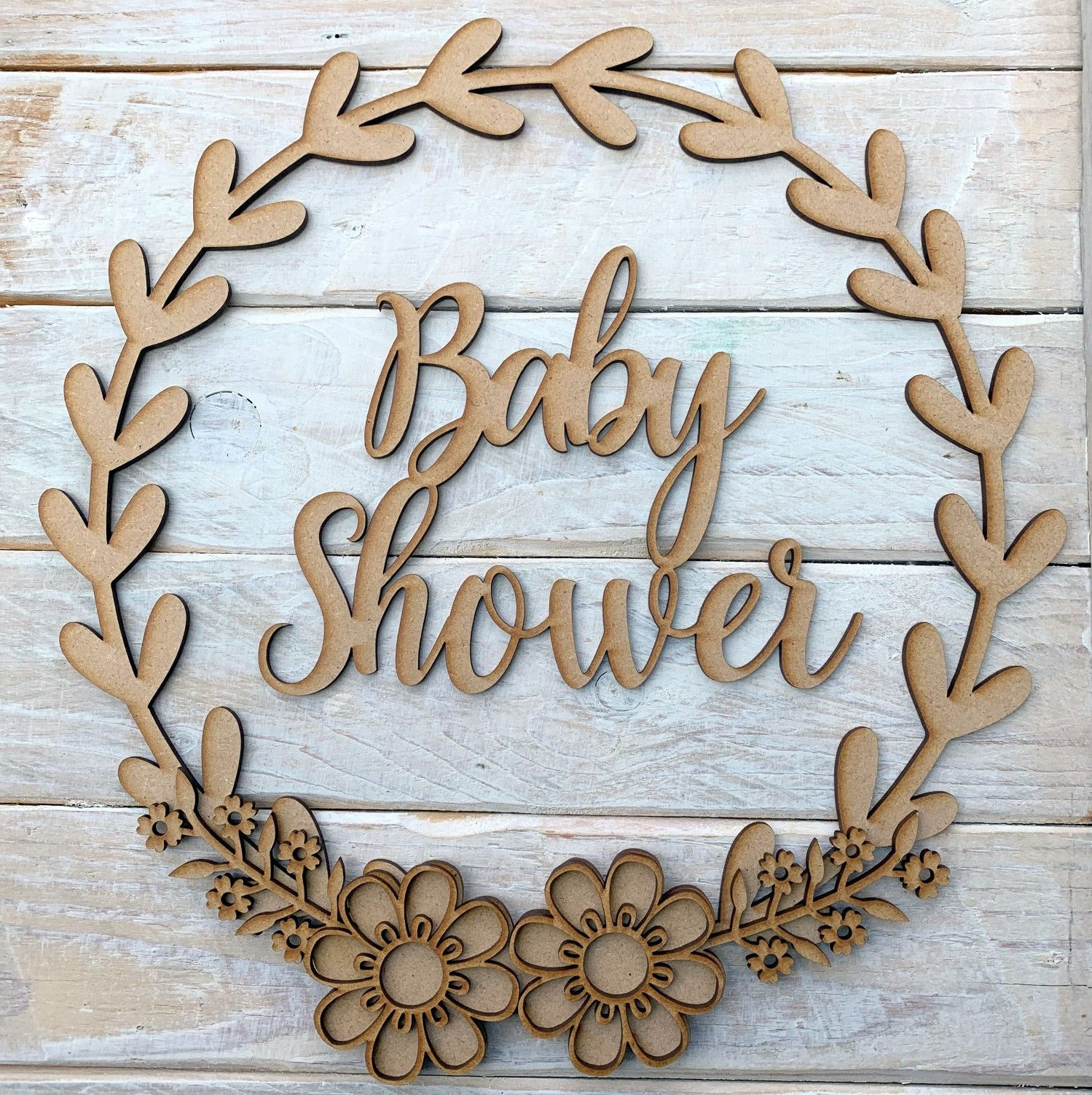 Laurel 2 Hoop Kit with Baby Shower