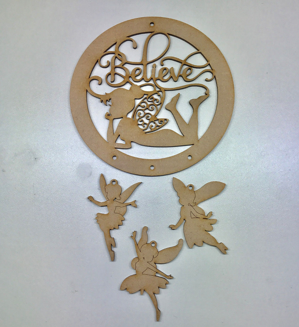 Dream catcher Believe with Fairy