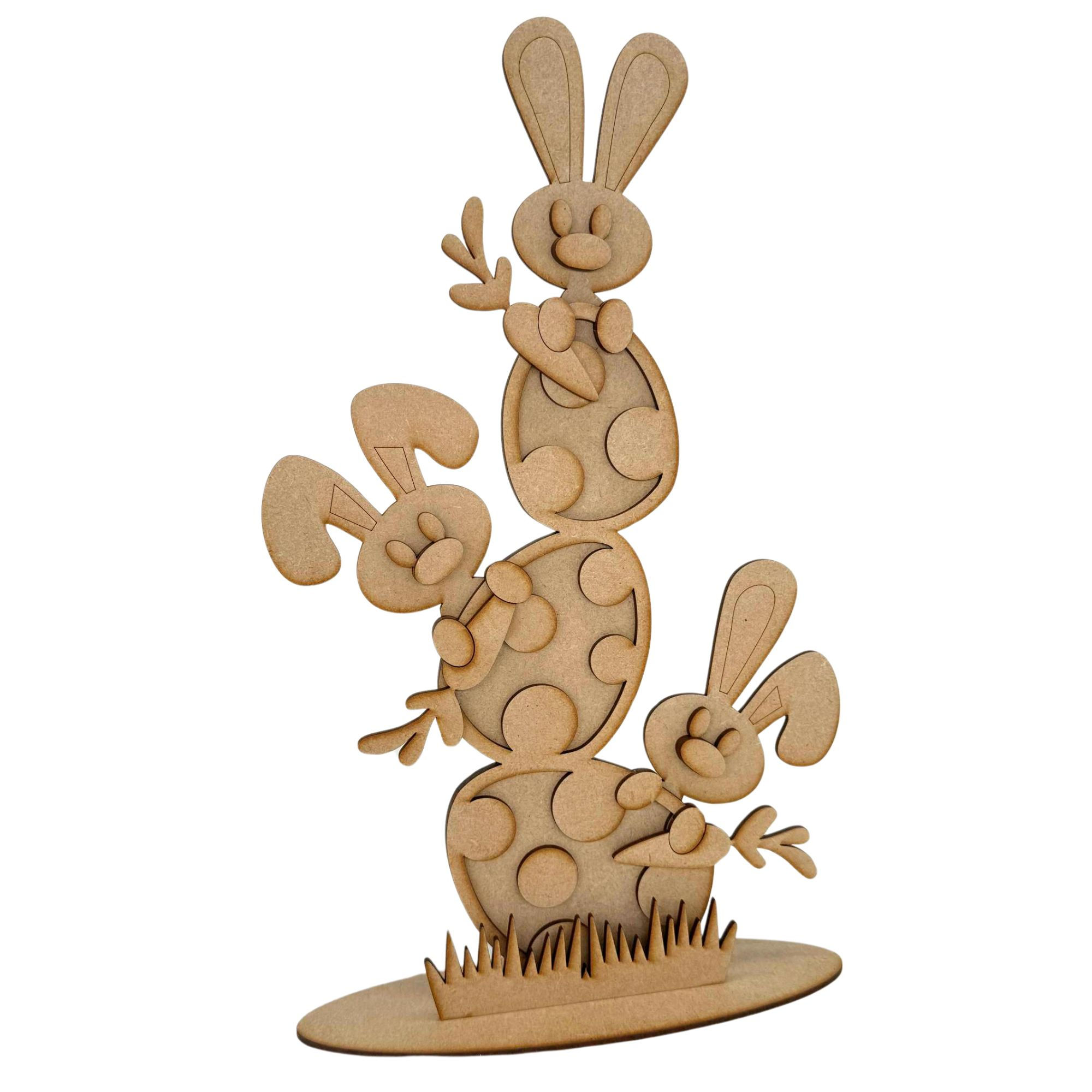 Easter Bunny Egg Stack 40cm