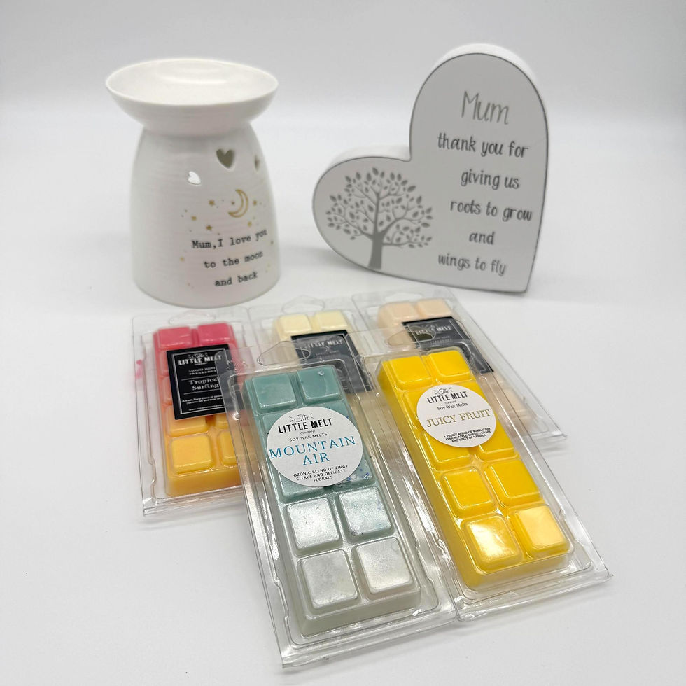 GC21 Mum Ceramic Wax Melt Burner, Heart & Melts