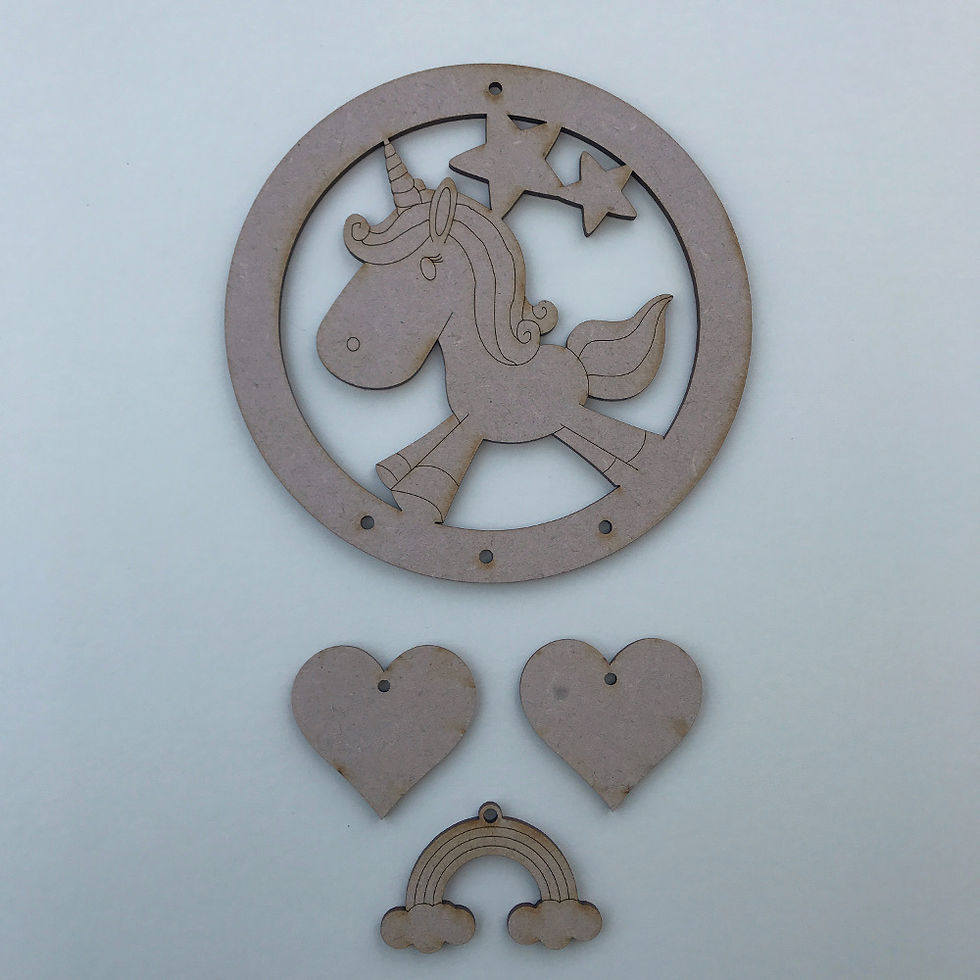 Dream catcher Unicorn B