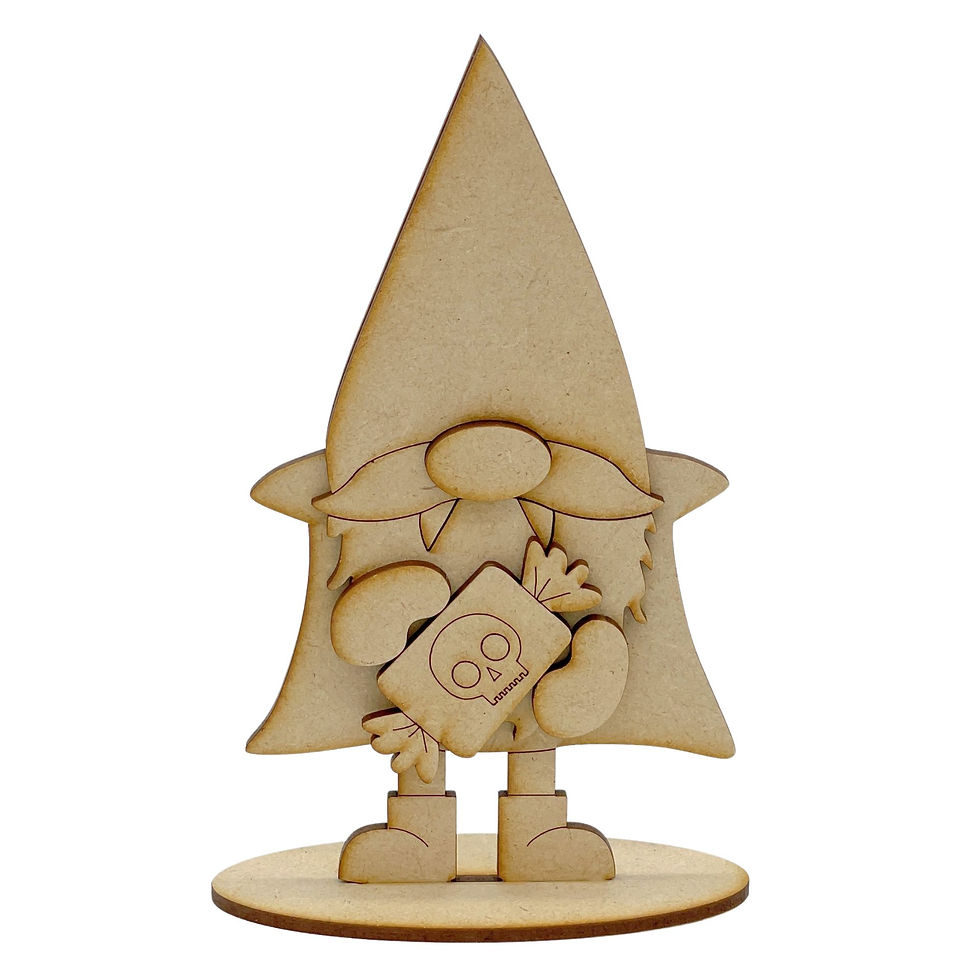 MDF Halloween Dress Up Gnome Wizard