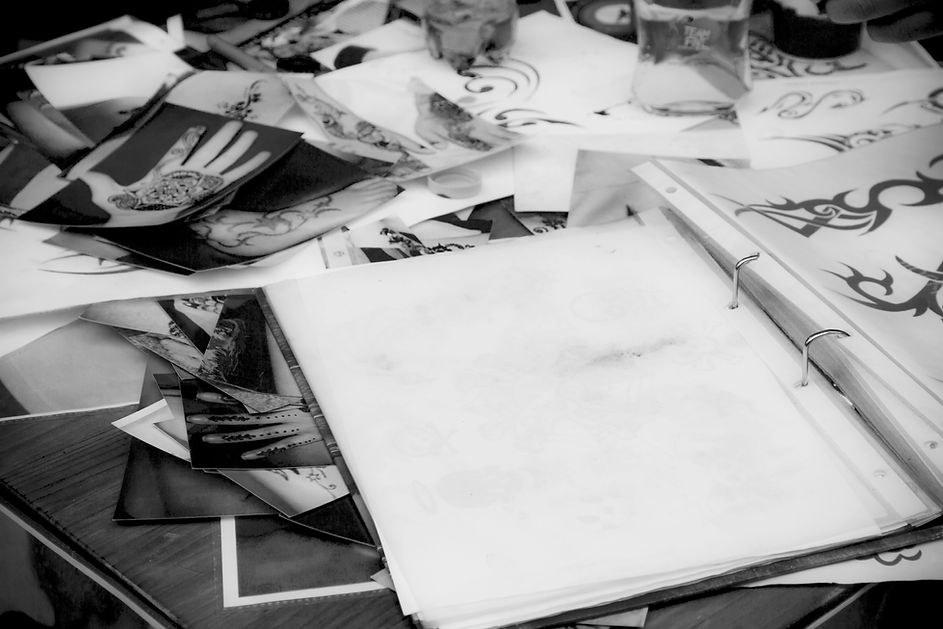 Tattoo Design Layout