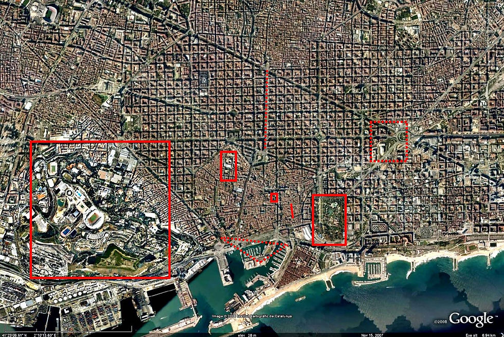 Polycentric museum system of Barcelona © MNA