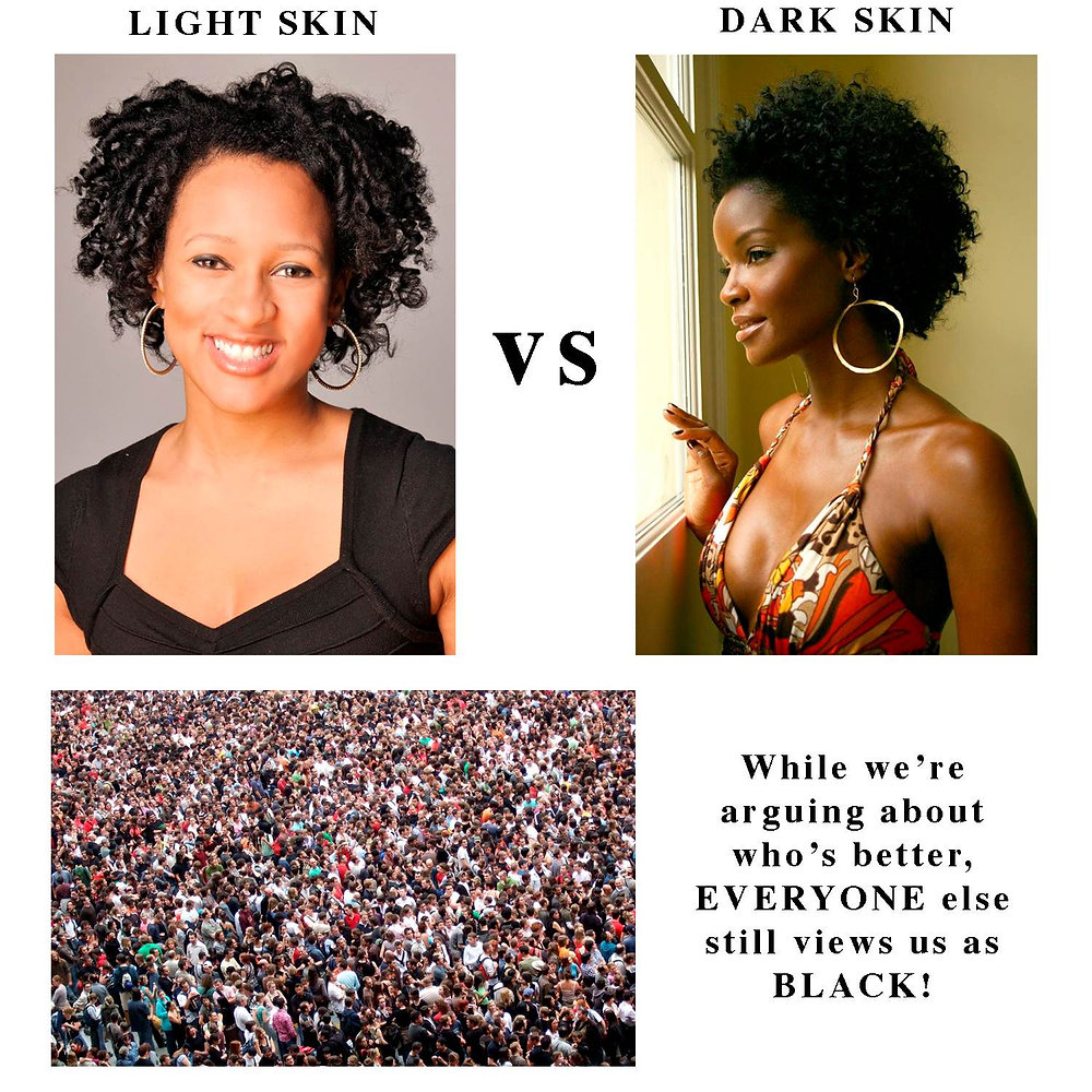 The Divide Light Skin VS Dark Skin