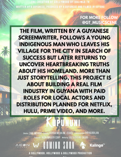 Behind the scenes and get to know the writiers of upcoming production for Guyana's first major movie. 