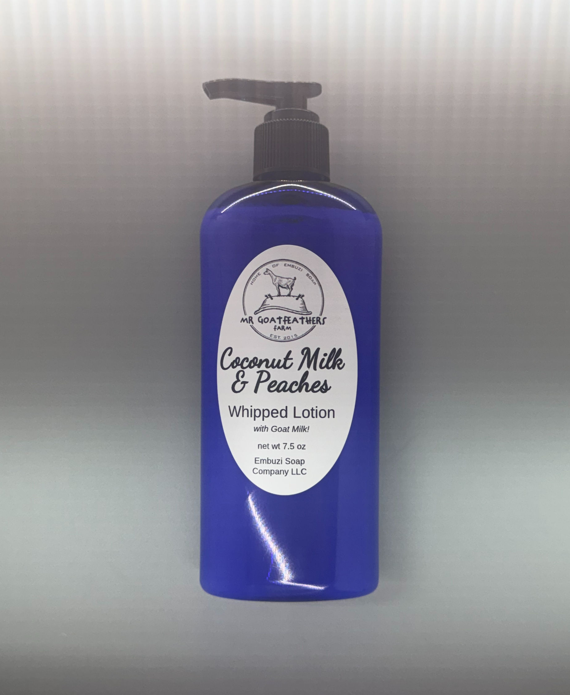 Coconut Milk & Peaches Whipped Goat Milk Lotion 7.5 oz