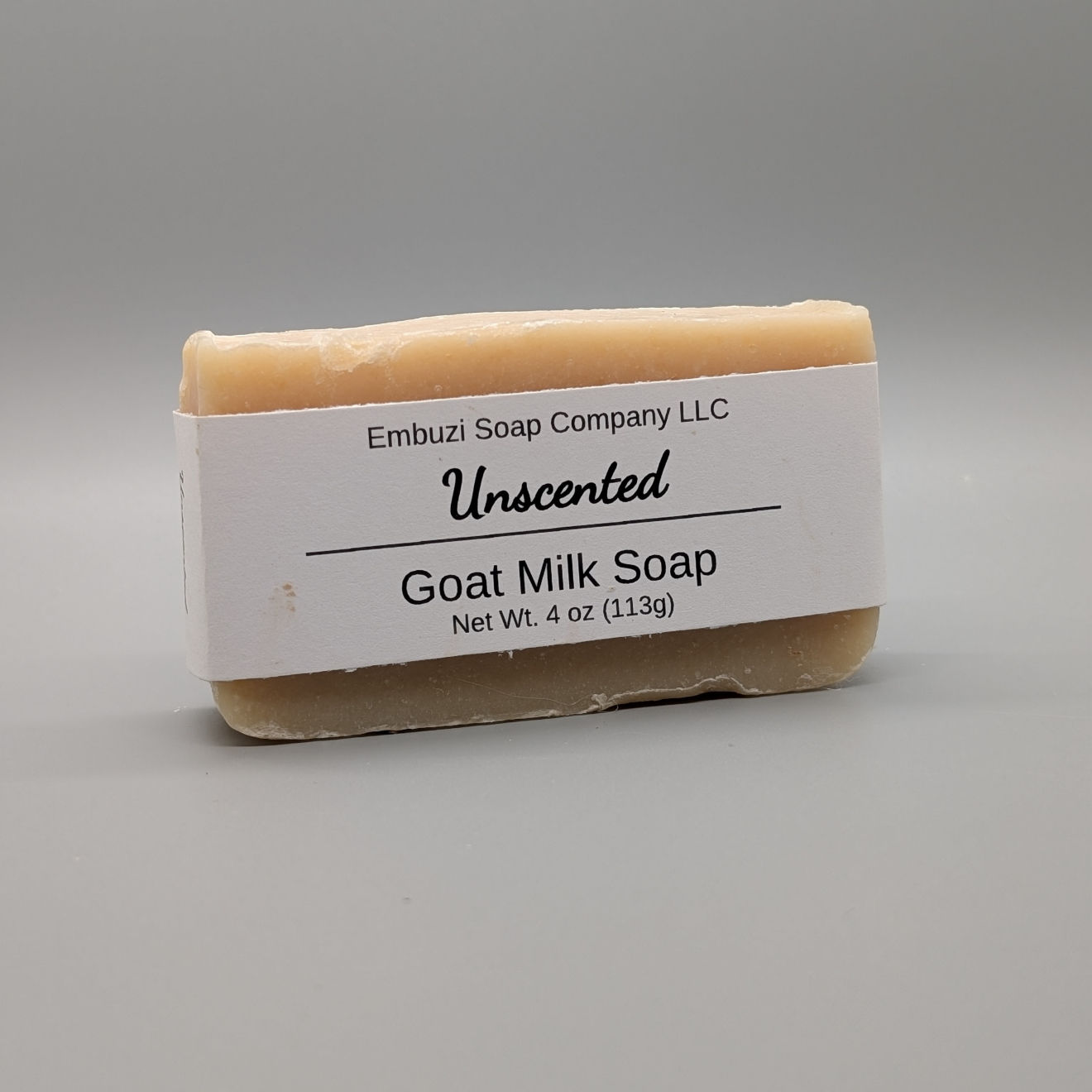 Unscented Goat Milk Soap