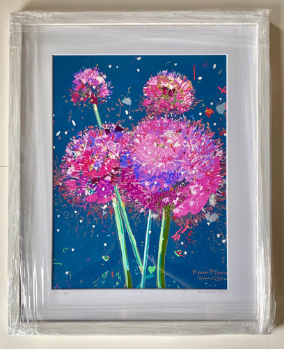Allium Blue - Limited Edition Fine Art Prints - Maura McDonnell Art