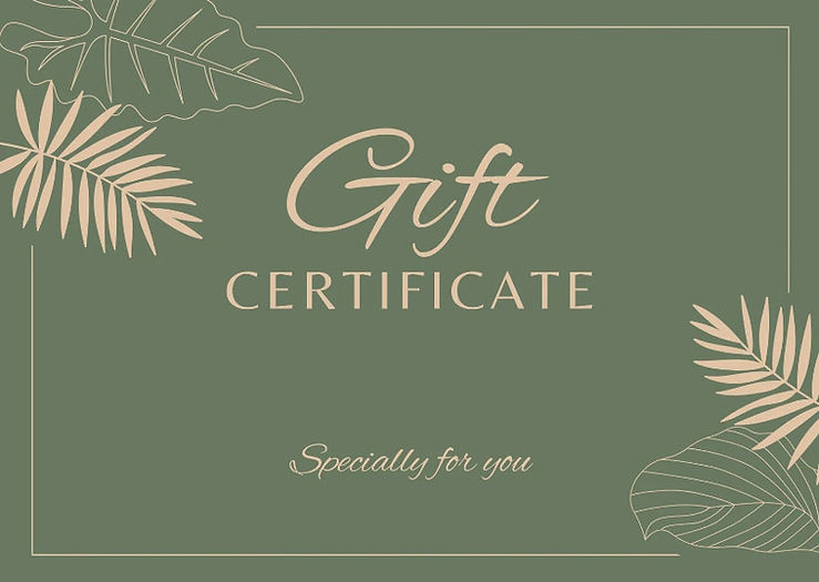 Gift-Certificate
