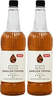 Simply English Toffee Syrup, 1 Litre