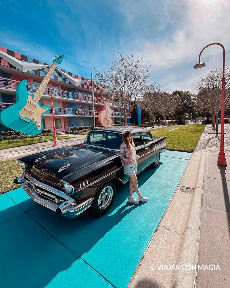 Área 50's Rock - Disney's All-Star Music Resort