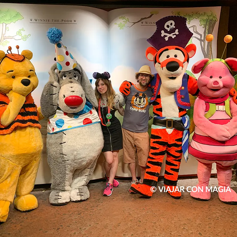 Personajes - Disney Halloween Party - Mickey's Not So Scary Party - Viajar con Magia