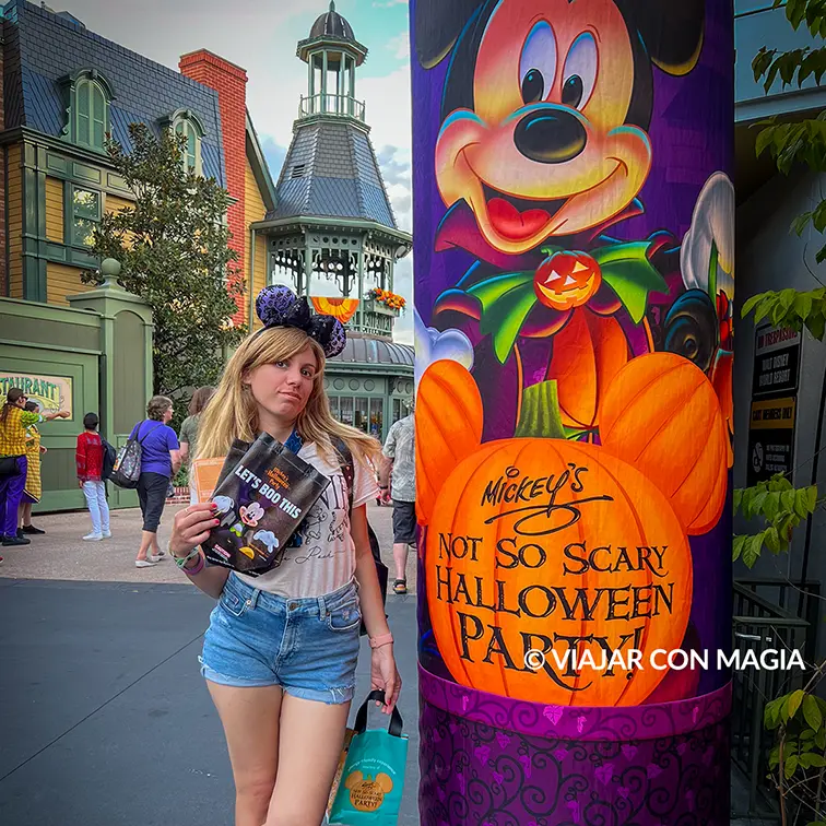 Disney - Mickey Not So Scary Halloween Party - Viajar con Magia