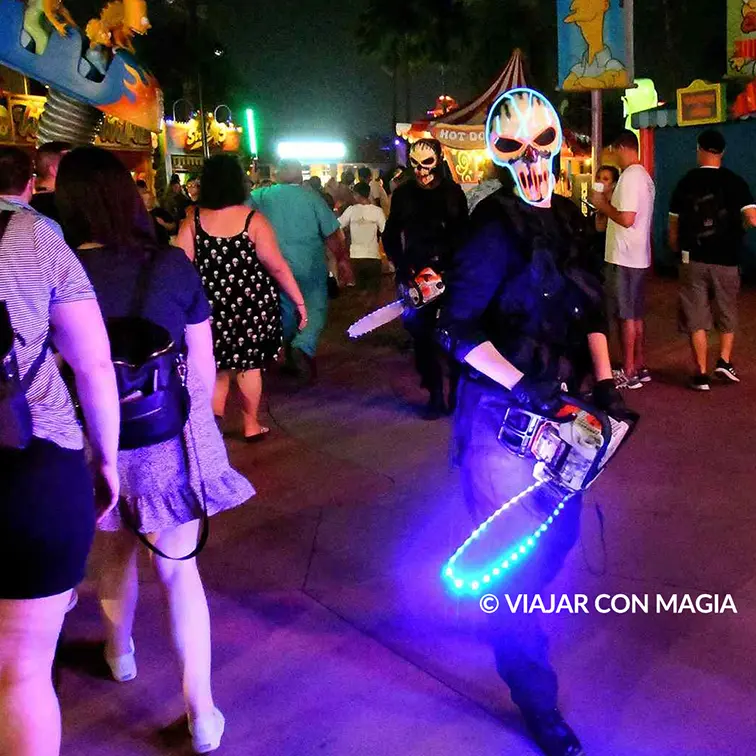 Halloween Horror Nights - Universal Orlando - Viajar con Magia