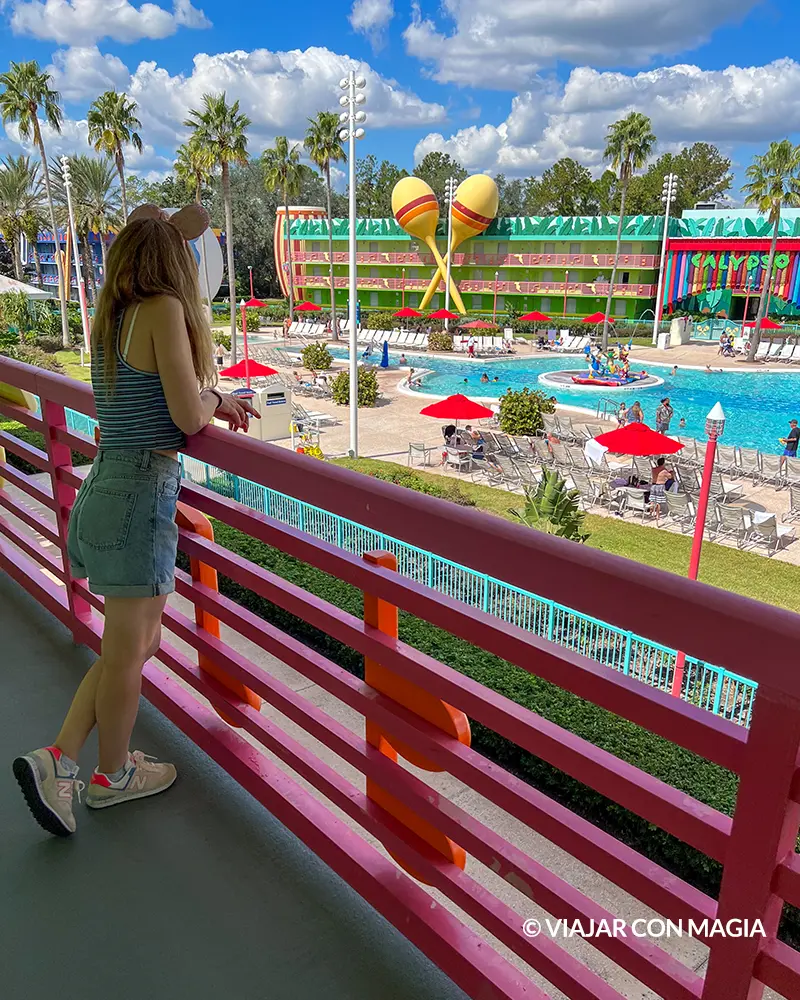 Piscina Calipso - Disney's All-Star Music - Los Tres Caballeros