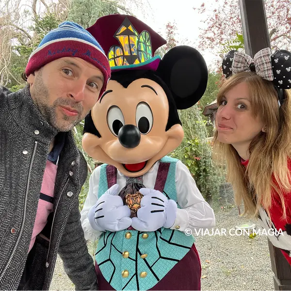 Mickey Traje Haunted Mansion - Disneyland Paris - Viajar con Magia