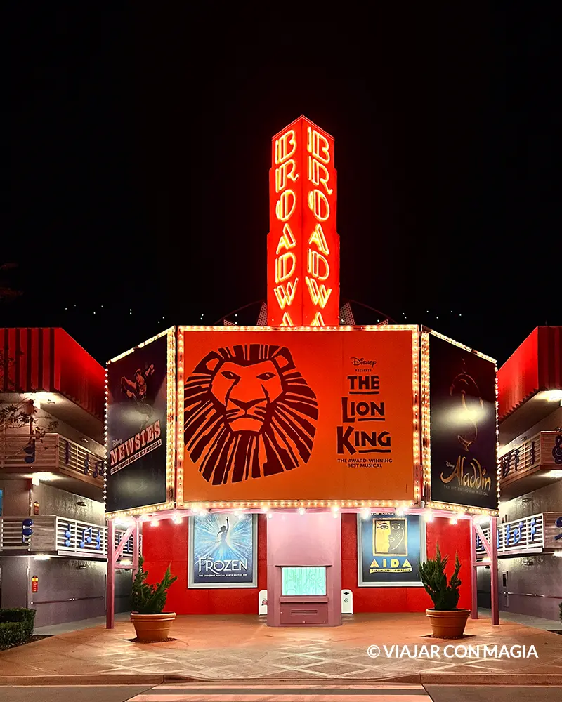 Área Broadway - Disney's All-Star Music Resort - Posters de Musicales The Lion King