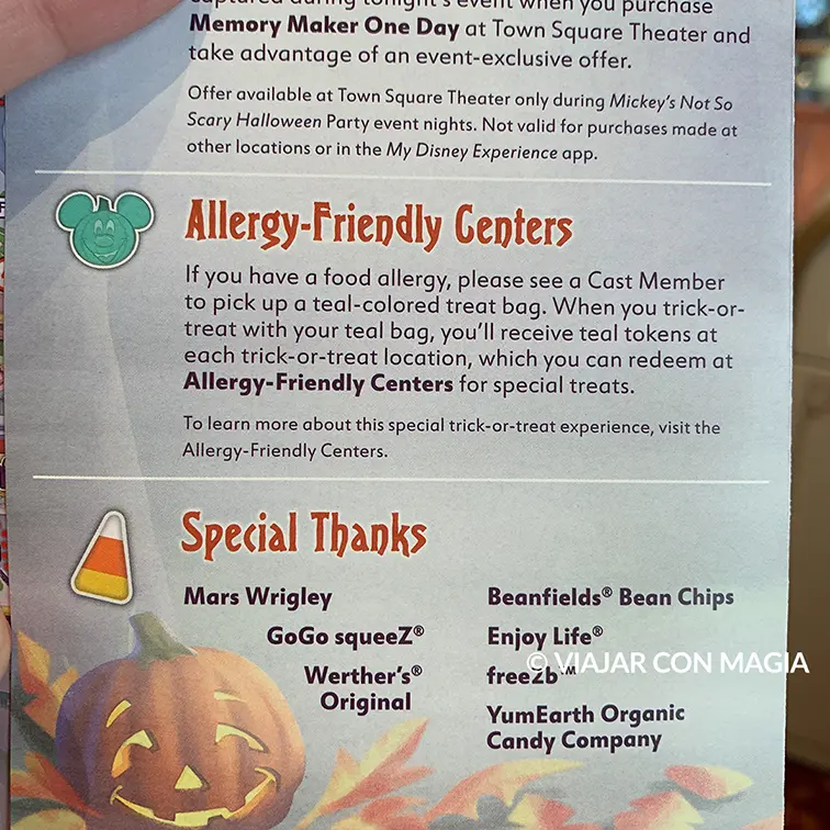 Trick or treat - Celíaco - Gluten Free en Fiestas de Disney - golosinas