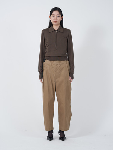 パンツ ANTHEMA COTTON TWILL NO-BRAINER PANTS COTTON TWILL NO-BRAINER PANTS - BLACK | ANTHEM A