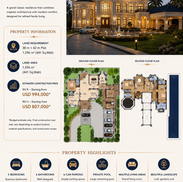 Classic villa property information and floor plan details