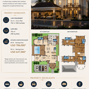 Classic villa property information and floor plan details