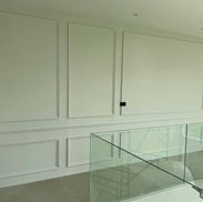 wall molding design in Phnom Penh with classic panel and elegant wall detail