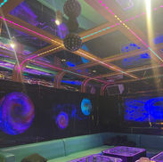 Luxury KTV interior design project in Phnom Penh with modern VIP karaoke rooms and premium entertainment spaces.