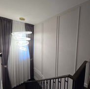 wall molding design in Phnom Penh with classic panel and elegant wall detail