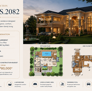 Classic villa property information and floor plan details