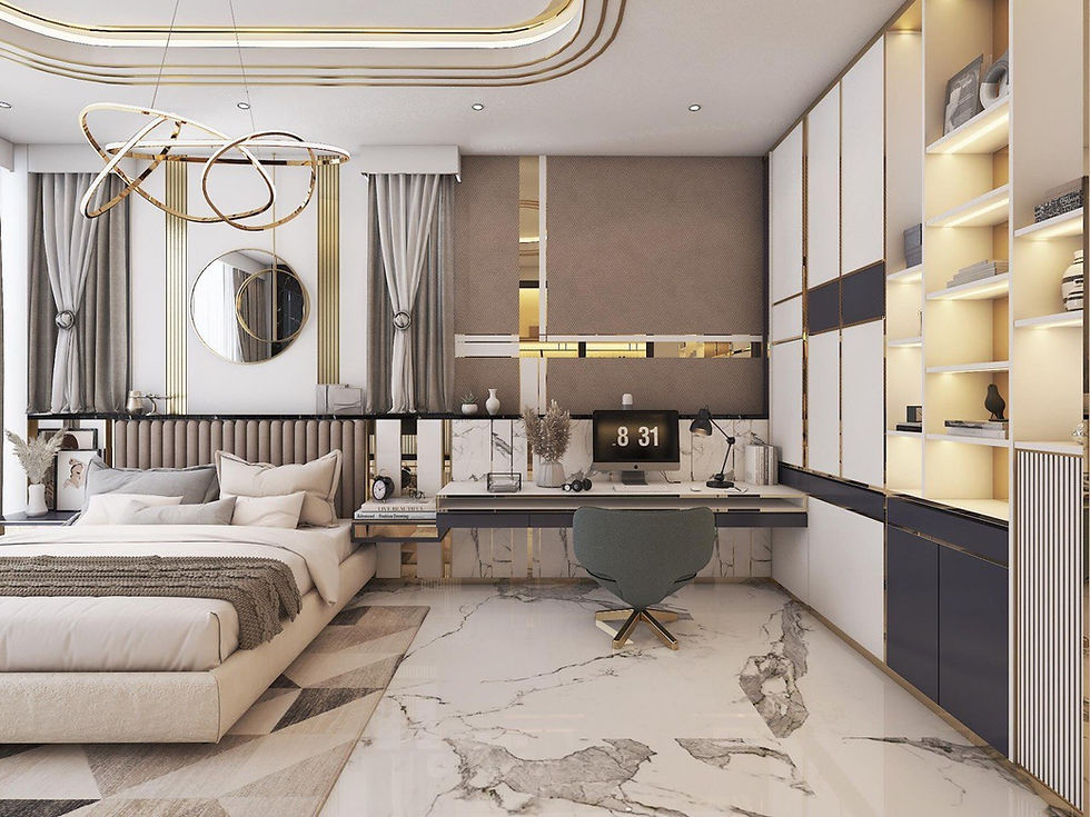 Luxury villa interior design and renovation