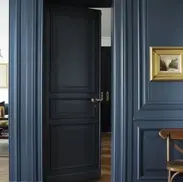 wall molding design in Phnom Penh with classic panel and elegant wall detail