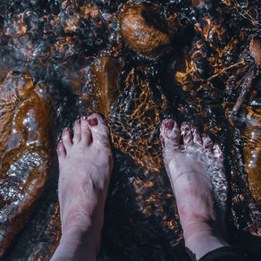 Wash the footsteps of my soul