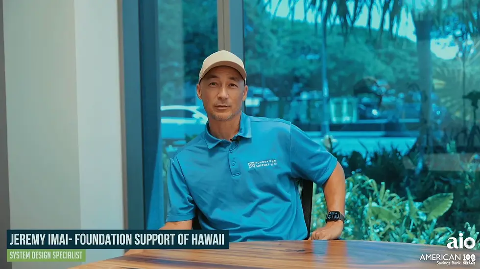 Jeremy Imai - FOUNDATION SUPPORT OF HAWAII at Hui Kapili Accelerator