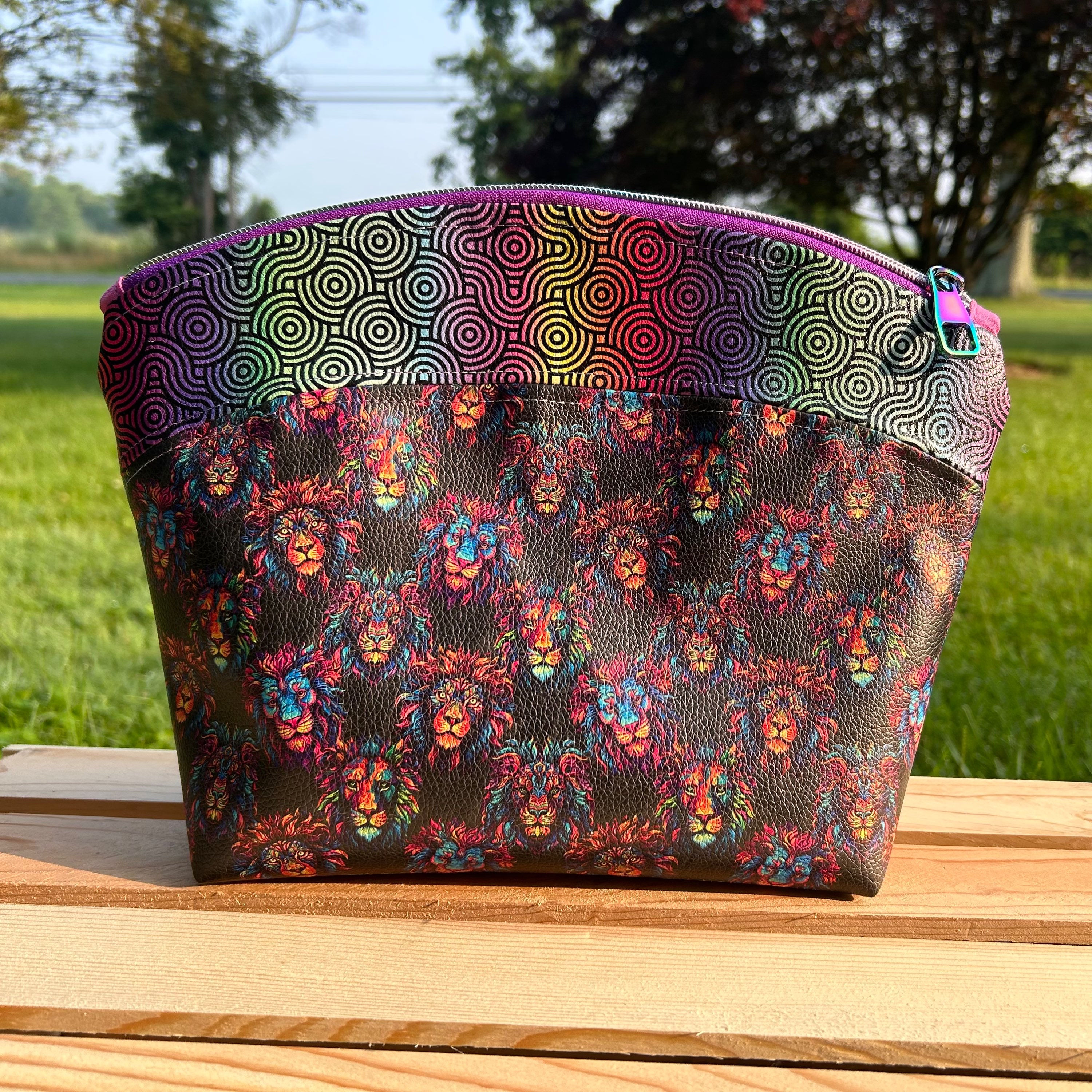 Posh Makeup Bag- Lions Mane