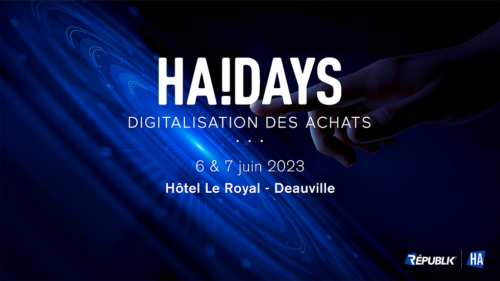 DAYS / HA! DIGITALISATION DES ACHATS