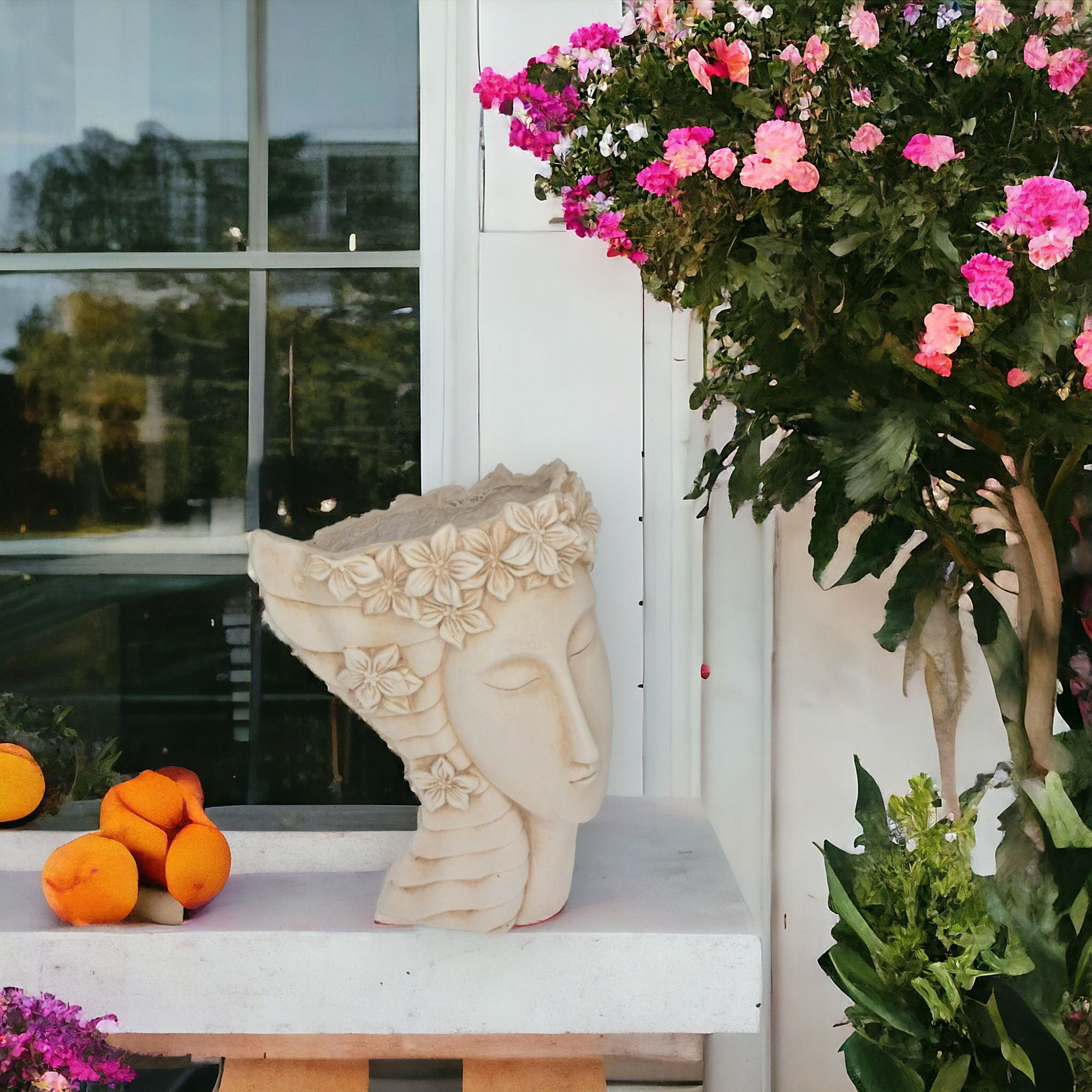 Miriande kaspó női fej