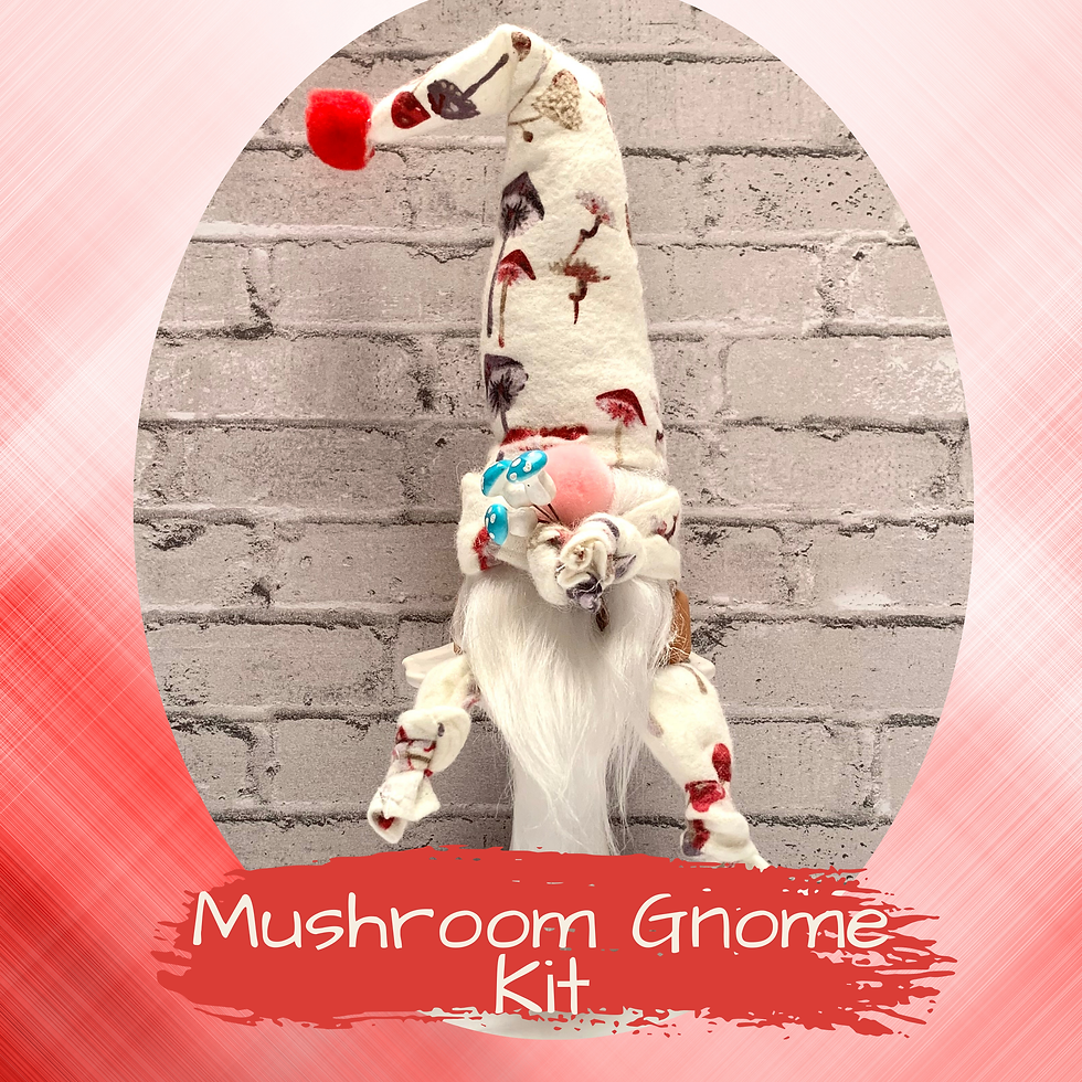 DIY Woodland Clay Pot Gnome