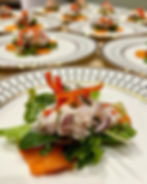 local bass ceviche