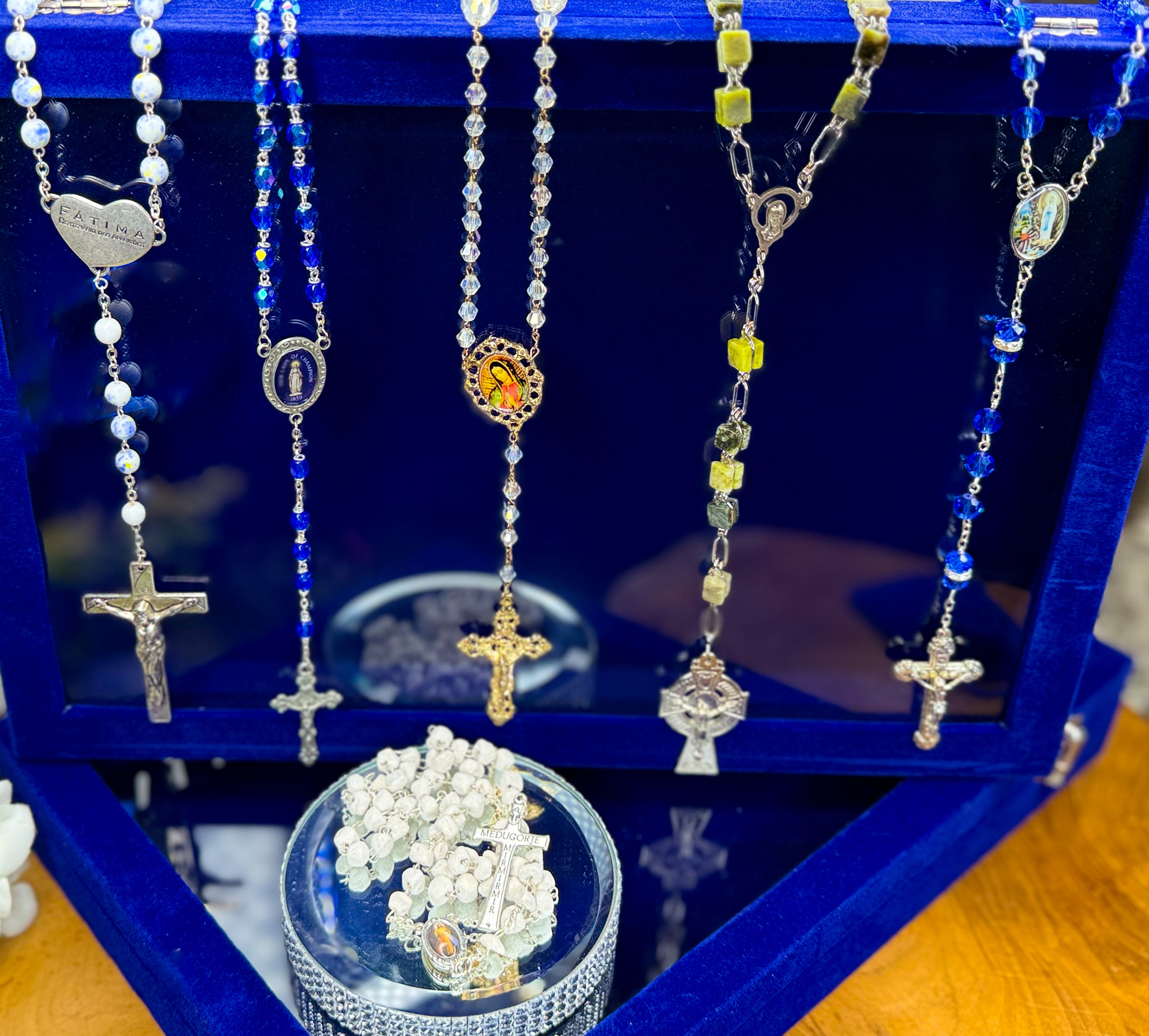 Marian Apparition Rosaries Collectable Boxset