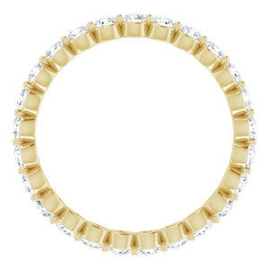 Thumbnail: 2mm Single Prong Eternity Band