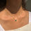 Thumbnail: Emerald Paperclip Necklace