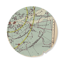 Round Map Cutting